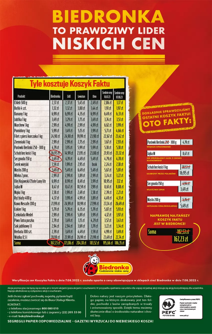 Gazetka promocyjna Biedronka - Od czwartku - ważna 17.08 do 23.08.2023 - strona 56 - produkty: Dron, Fa, Kosz