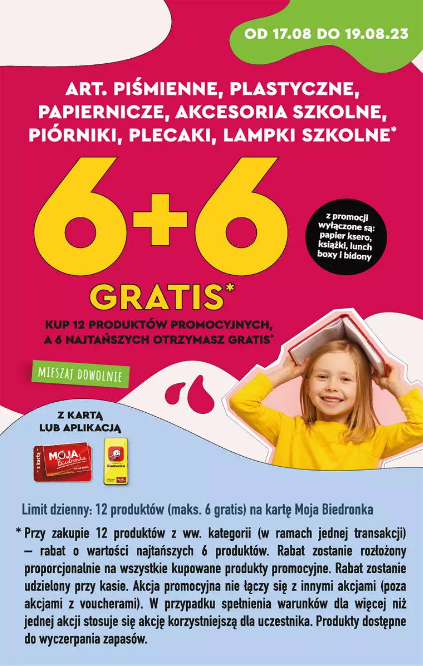 Gazetka promocyjna Biedronka - Od czwartku - ważna 17.08 do 23.08.2023 - strona 59 - produkty: Dron, Gra, Papier, Por, Rama, Ser, Tran