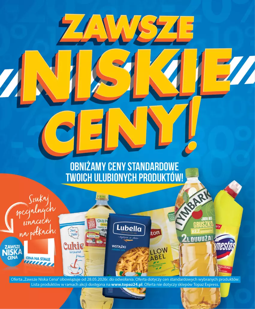 Gazetka promocyjna Topaz - Gazetka - ważna 01.07 do 31.08.2026 - strona 1