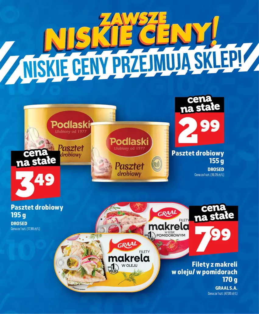 Gazetka promocyjna Topaz - Gazetka - ważna 01.07 do 31.08.2026 - strona 28 - produkty: Gra, Graal, Olej, Pasztet