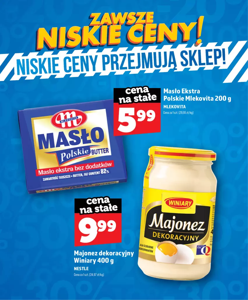 Gazetka promocyjna Topaz - Gazetka - ważna 01.07 do 31.08.2026 - strona 9 - produkty: Majonez, Masło, Mleko, Mlekovita, Winiary