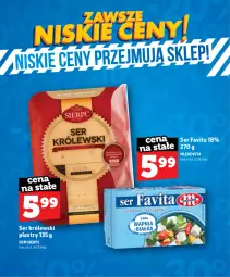 Gazetka promocyjna Topaz - Gazetka - Gazetka - ważna od 31.08 do 31.08.2026 - strona 13 - produkty: Ser, Favita, Królewski, Fa