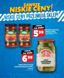 Gazetka promocyjna Topaz - Gazetka - Gazetka - ważna od 31.08 do 31.08.2026 - strona 23 - produkty: Dawtona, Ser, Ogórki konserwowe, Suszone pomidory, Olej, Pomidory