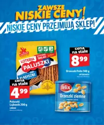 Gazetka promocyjna Topaz - Gazetka - Gazetka - ważna od 31.08 do 31.08.2026 - strona 41 - produkty: Lajkonik, Orzeszki, Lorenz, Felix