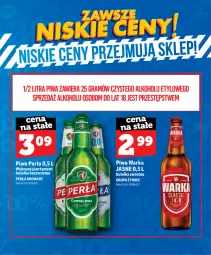Gazetka promocyjna Topaz - Gazetka - Gazetka - ważna od 31.08 do 31.08.2026 - strona 58 - produkty: Piwa, Piwo, Gra, Warka, Perła