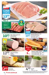 Gazetka promocyjna Auchan - Gazetka KORZYŚCI z kartą SKARBONKA Supermarket Auchan - Gazetka - ważna od 08.02 do 08.02.2023 - strona 4 - produkty: Kurczak, Mięso mielone, Ser, Parówki, O nas, Parówki z indyka, Mięso, Fa