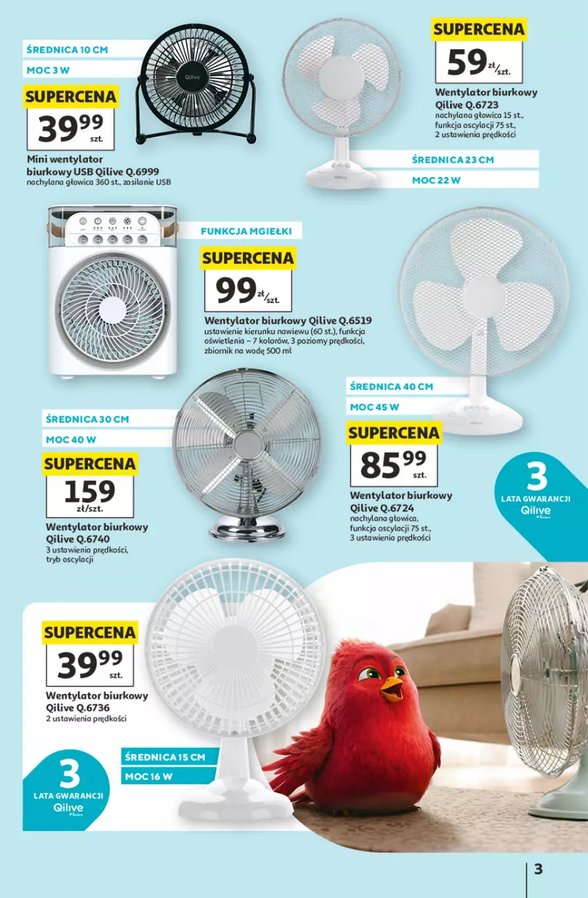 Gazetka promocyjna Auchan - Gazetka Wentylatory Hipermarket Auchan - ważna 21.05 do 03.06.2026 - strona 3 - produkty: Biurko, LANA, LG, Silan