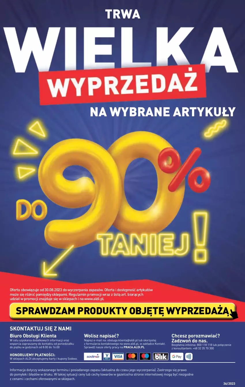 Gazetka promocyjna Aldi - Artykuły przemysłowe i tekstylia - ważna 06.09 do 09.09.2023 - strona 13