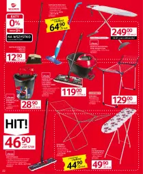 Gazetka promocyjna Selgros - Oferta przemysłowa - Gazetka - ważna od 28.06 do 28.06.2023 - strona 22 - produkty: Mop, Asus, Deska do prasowania, Rama, Kije, Wiadro, Suszarka, Miotła