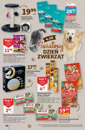 Gazetka promocyjna Auchan - Gazetka - ważna od 04.10 do 04.10.2023 - strona 10 - produkty: Pur, Vitakraft, Whiskas, Stek, Purina, Drapak, Kabanos, Sucha karma, Fa