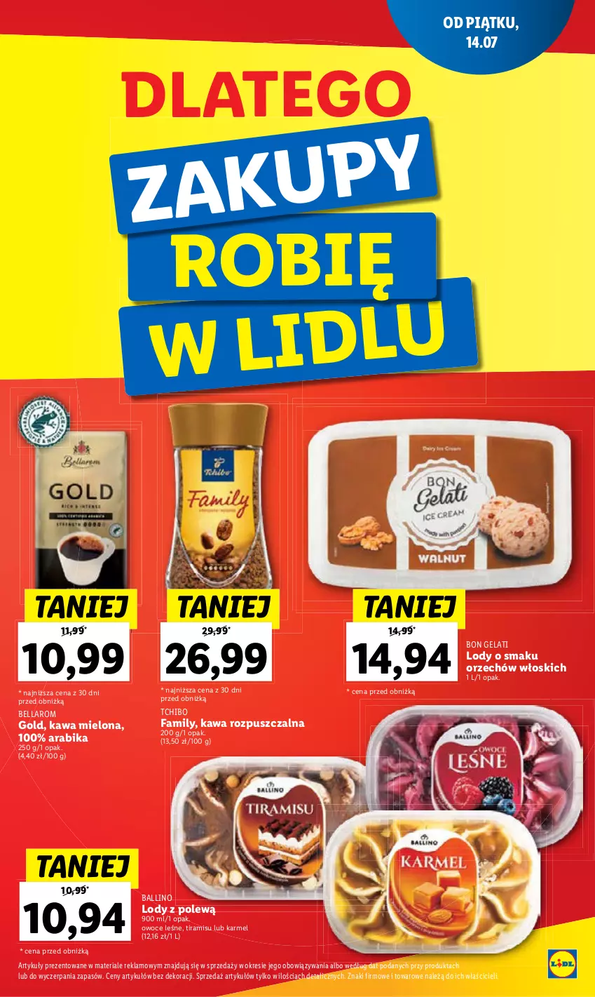 Gazetka promocyjna Lidl - GAZETKA - ważna 03.08 do 05.08.2023 - strona 41 - produkty: Fa, Kawa, Kawa mielona, Kawa rozpuszczalna, Lody, Owoce