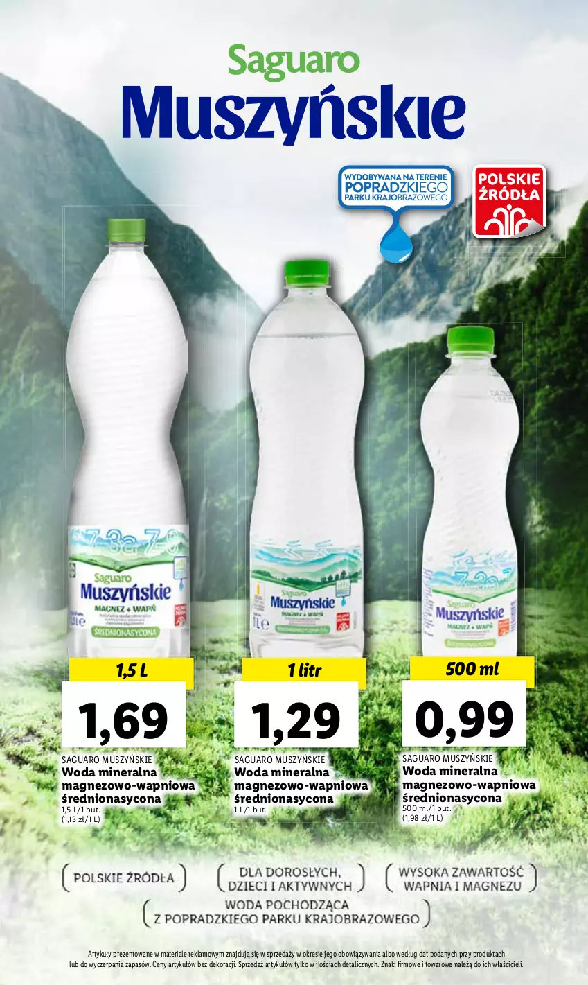 Gazetka promocyjna Lidl - GAZETKA - ważna 03.08 do 05.08.2023 - strona 77 - produkty: Magnez, Woda, Woda mineralna