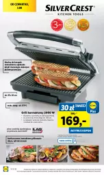 Gazetka promocyjna Lidl - GAZETKA - Gazetka - ważna od 05.08 do 05.08.2023 - strona 98 - produkty: Grill kontaktowy, Grill