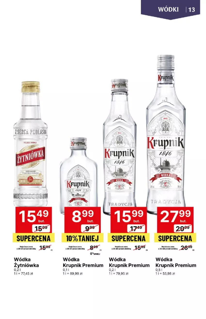 Gazetka promocyjna Delikatesy Centrum - DeliBarek DC09-10 - ważna 29.02 do 13.03.2024 - strona 13 - produkty: Krupnik, Wódka