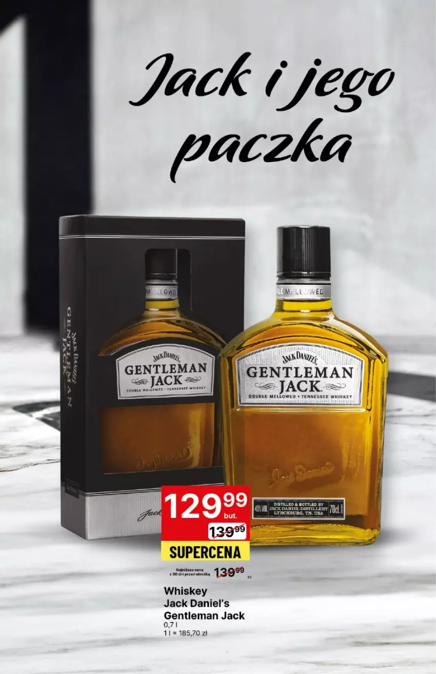 Gazetka promocyjna Delikatesy Centrum - DeliBarek DC09-10 - ważna 29.02 do 13.03.2024 - strona 22 - produkty: Jack Daniel's, Whiskey