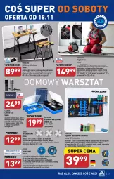 Gazetka promocyjna Aldi - Pełna oferta - Gazetka - ważna od 18.11 do 18.11.2023 - strona 43 - produkty: Piec, Top, Sos, Rum, Por, Latarka LED, Stek, Stół, Organizer, Tarka, LANA, Płyta, Latarka, Olej