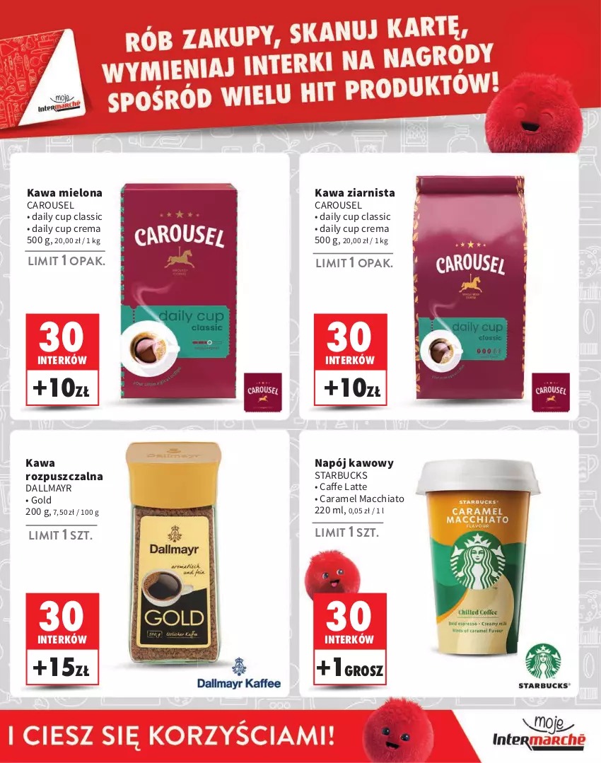 Gazetka promocyjna Intermarche - Gazetka Intermarche - ważna 01.08 do 30.09.2024 - strona 11 - produkty: Chia, Dallmayr, Kawa, Kawa mielona, Kawa rozpuszczalna, Kawa ziarnista, Napój