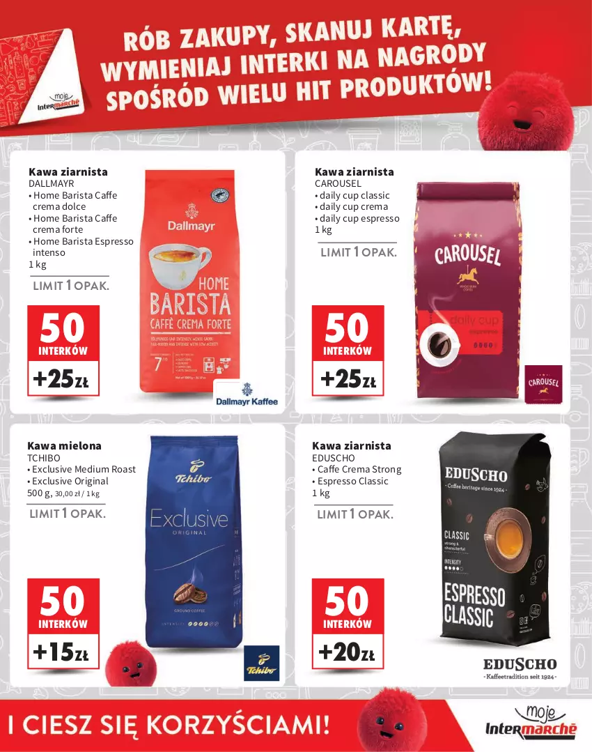 Gazetka promocyjna Intermarche - Gazetka Intermarche - ważna 01.08 do 30.09.2024 - strona 19 - produkty: Dallmayr, Gin, Kawa, Kawa mielona, Kawa ziarnista, Tchibo