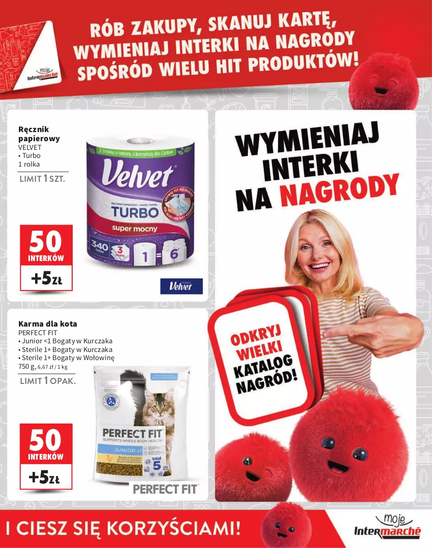 Gazetka promocyjna Intermarche - Gazetka Intermarche - ważna 01.08 do 30.09.2024 - strona 21 - produkty: Kurczak, Papier, Ręcznik, Velvet