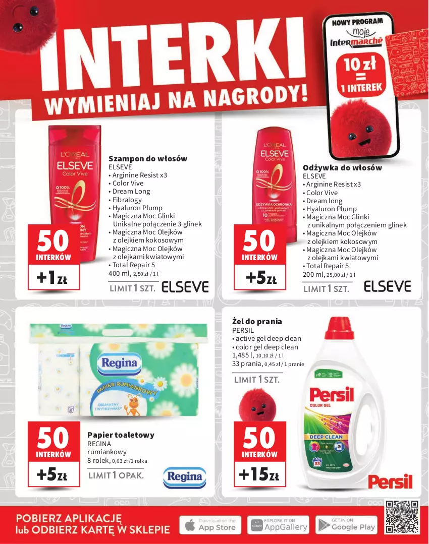 Gazetka promocyjna Intermarche - Gazetka Intermarche - ważna 01.08 do 30.09.2024 - strona 22 - produkty: Elseve, Gin, Kokos, Odżywka, Olej, Papier, Papier toaletowy, Persil, Rum, Szampon