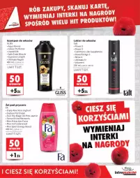 Gazetka promocyjna Intermarche - Gazetka Intermarche - Gazetka - ważna od 30.09 do 30.09.2024 - strona 23 - produkty: Por, Divine, Taft, Aloe vera, Sport, Szampon, Lakier do włosów, Moments, Lakier, Fa