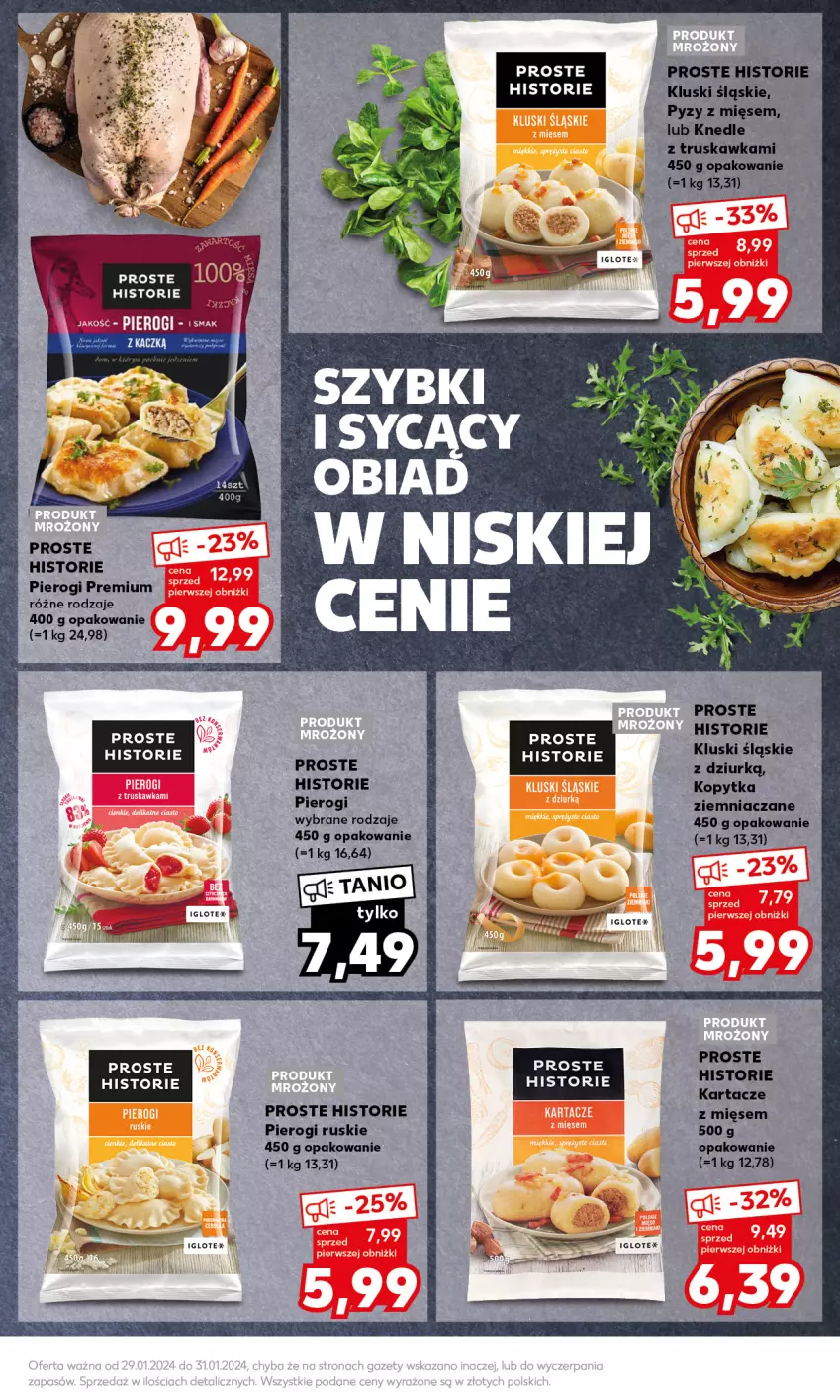 Gazetka promocyjna Kaufland - Mocny Start - ważna 29.01 do 31.01.2024 - strona 23 - produkty: Pierogi