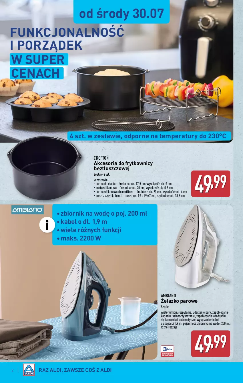 Gazetka promocyjna Aldi - Artykuły przemysłowe i tekstylia - ważna 30.07 do 02.08.2025 - strona 2 - produkty: Bieganie, Por, Sok