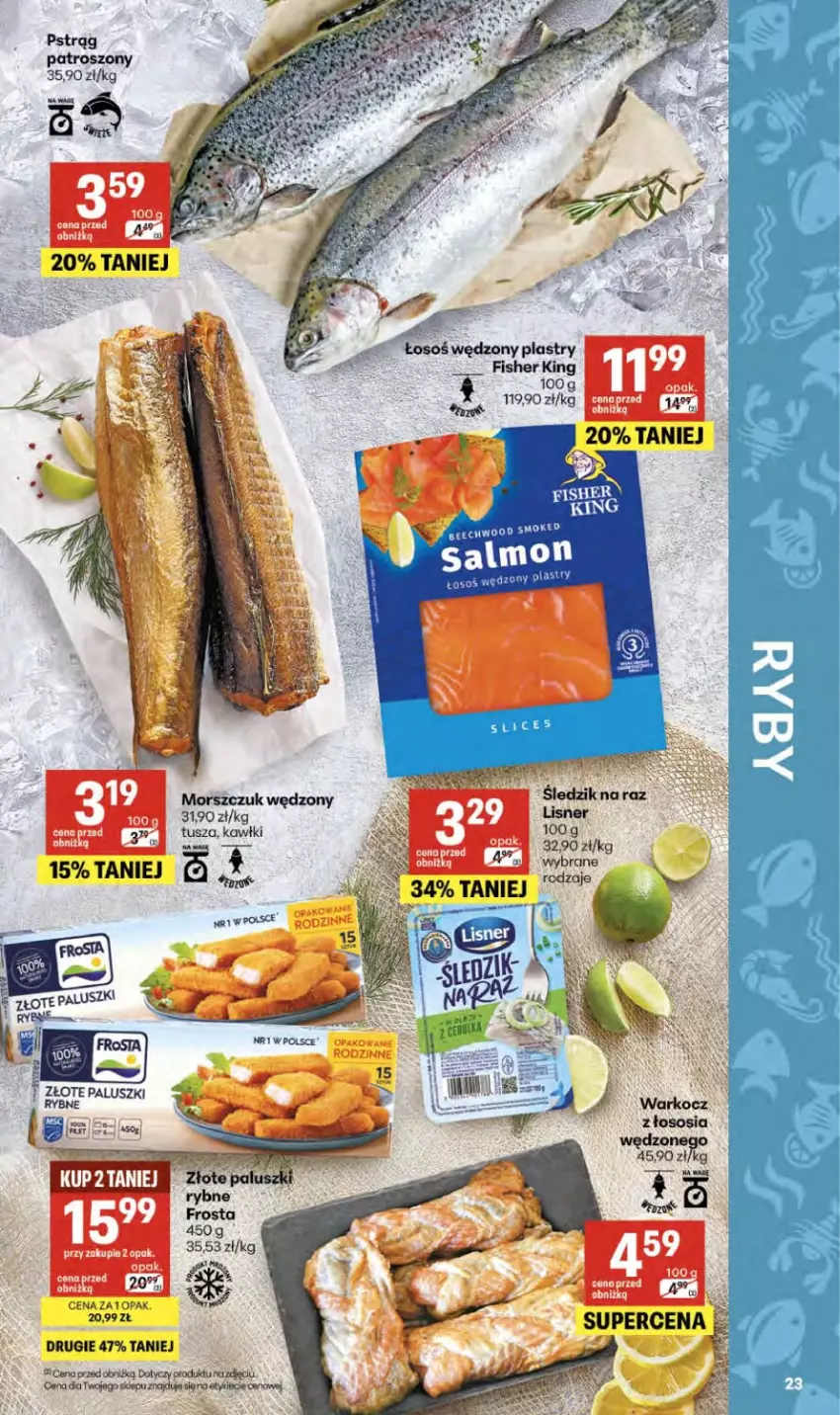 Gazetka promocyjna Delikatesy Centrum - Franczyza DC36 Czwartek - ważna 03.09 do 09.09.2026 - strona 23 - produkty: Fa, Koc, Lisner, Odol, Pstrąg, Sos, Tusz