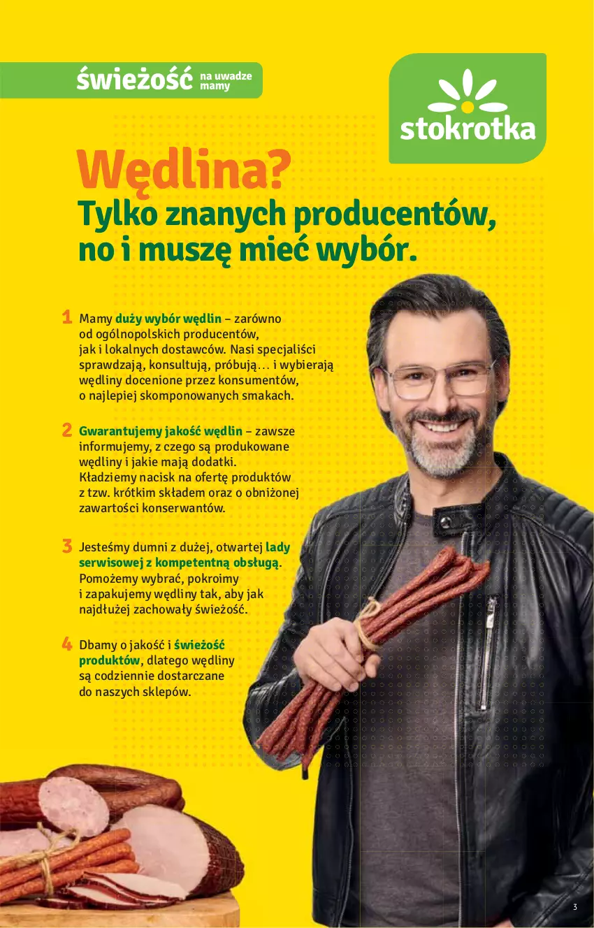 Gazetka promocyjna Stokrotka - Supermarket - ważna 11.03 do 17.03.2021 - strona 3 - produkty: HP, O nas