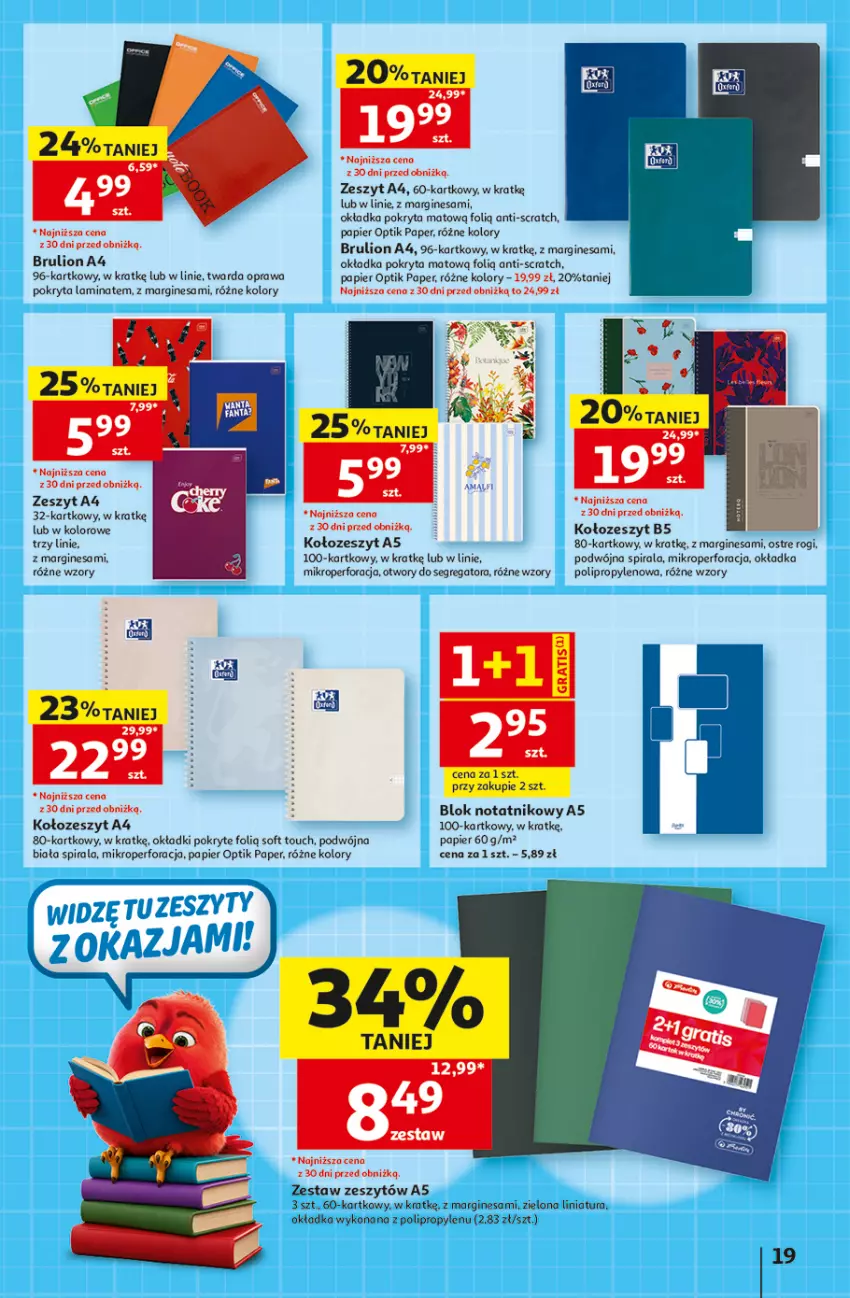 Gazetka promocyjna Auchan - Gazetka 30 Lat Hipermarket Auchan - ważna 20.08 do 26.08.2026 - strona 19 - produkty: Gin, Gra, Lion, Papier, Ser
