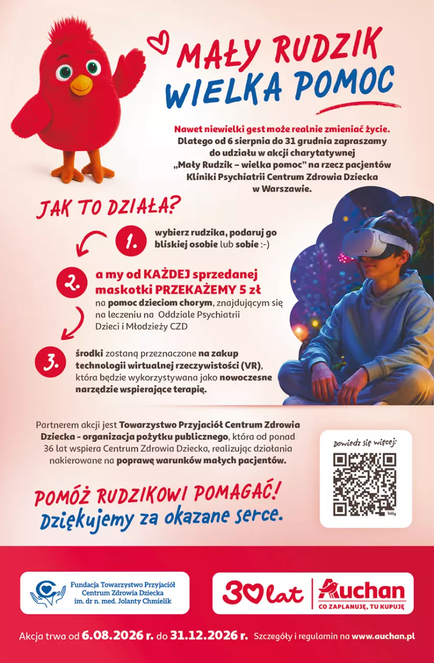 Gazetka promocyjna Auchan - Gazetka 30 Lat Hipermarket Auchan - ważna 20.08 do 26.08.2026 - strona 52 - produkty: Chia, Dzieci, Rum, Ser, Tera