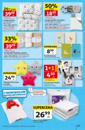 Gazetka promocyjna Auchan - Gazetka 30 Lat Hipermarket Auchan - Gazetka - ważna od 26.08 do 26.08.2026 - strona 27 - produkty: Ser, Kołdra, Pościel, Poduszka dekoracyjna, Poszewka, Prześcieradło, Ręcznik, Dzieci, Komplet pościeli, Poduszka, Fa
