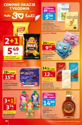 Gazetka promocyjna Auchan - Gazetka 30 Lat Hipermarket Auchan - Gazetka - ważna od 26.08 do 26.08.2026 - strona 36 - produkty: Goplana, Ser, Cukier, Mini Grześki, BoboVita, LANA, Serek, Mleczko, Grześki, Czekolada, Syrop, Deser, Cukierki, Lindt