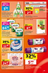 Gazetka promocyjna Auchan - Gazetka 30 Lat Hipermarket Auchan - Gazetka - ważna od 26.08 do 26.08.2026 - strona 43 - produkty: Ludwik, Frosch, Do mycia naczyń, Papier, Tablet, Worki na śmieci, Płyn do mycia naczyń, Papier toaletowy, Ręcznik, Rolki, Worki na śmiec, Foxy, Danio, Płyn do mycia, Zmywarki, Folia aluminiowa