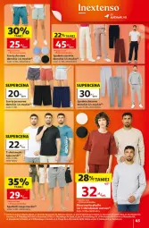 Gazetka promocyjna Auchan - Gazetka 30 Lat Hipermarket Auchan - Gazetka - ważna od 26.08 do 26.08.2026 - strona 45 - produkty: Szorty, T-shirt, Dres, Spodnie, Spodnie dresowe