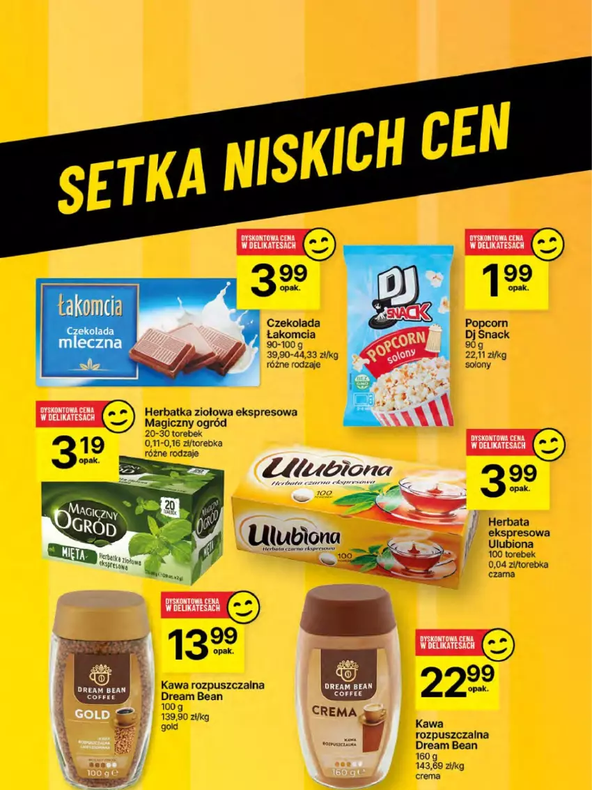 Gazetka promocyjna Delikatesy Centrum - NOWA GAZETKA Delikatesy Centrum od 27 lutego! 27.02-5.03.2025 - ważna 27.02 do 05.03.2025 - strona 58 - produkty: Czekolada, Herbata, Kawa, Kawa rozpuszczalna, Ogród, Popcorn, Torebka