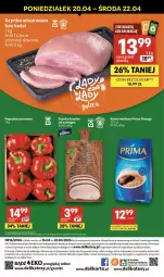 Gazetka promocyjna Delikatesy Centrum - Franczyza DC16 Czwartek - Gazetka - ważna od 22.04 do 22.04.2026 - strona 40 - produkty: Rum, Gra, Szynka wieprzowa, Papryka czerwona, Papryka, Kawa mielona, Kawa, Szynka, Prima