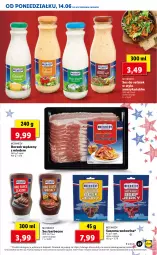 Gazetka promocyjna Lidl - GAZETKA - Gazetka - ważna od 16.06 do 16.06.2021 - strona 27 - produkty: Sos, Sałat, Boczek, Wołowina, Sos do sałatek