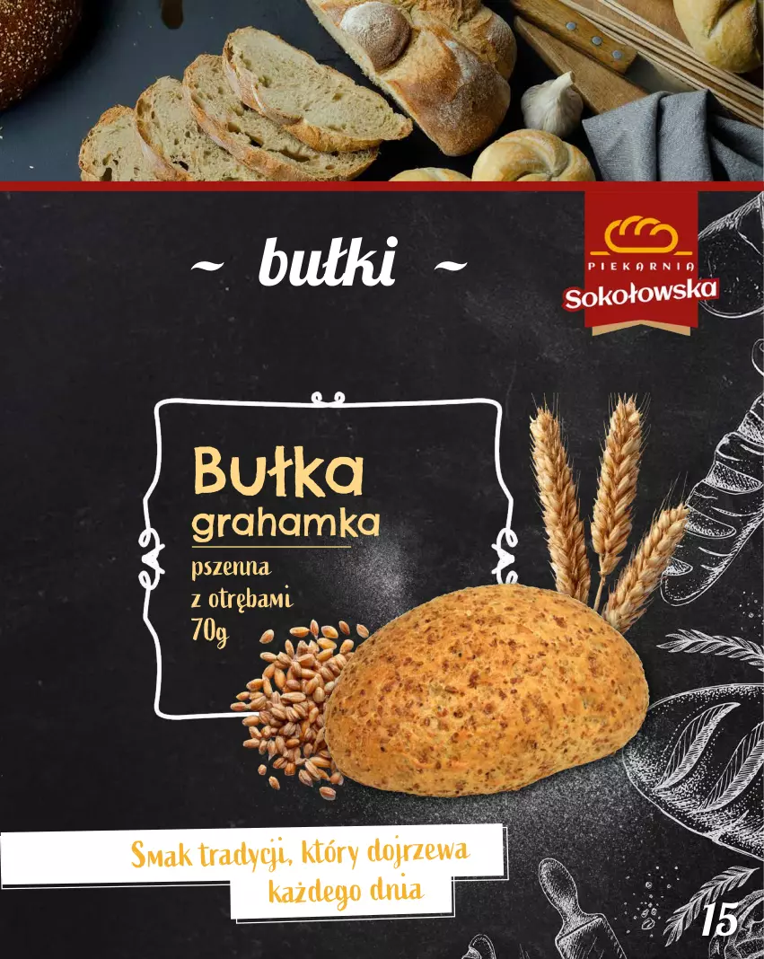 Gazetka promocyjna Topaz - Gazetka - ważna 01.01 do 31.12.2026 - strona 15 - produkty: Bułka, Bułka grahamka, Gra