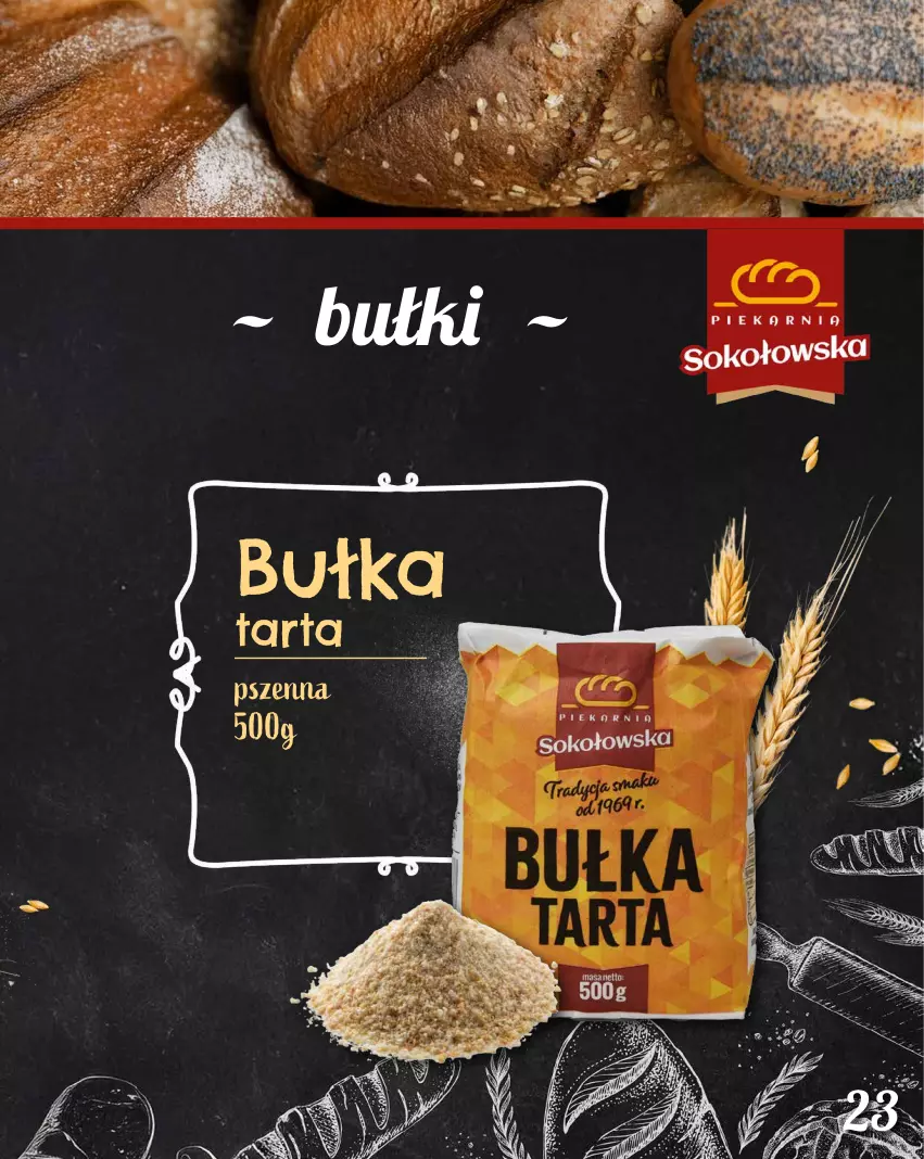 Gazetka promocyjna Topaz - Gazetka - ważna 01.01 do 31.12.2026 - strona 23 - produkty: Bułka, Bułka tarta, Tarta