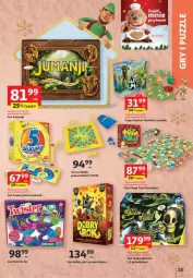 Gazetka promocyjna Auchan - Gazetka Magia Zabawek Hipermarket Auchan - Gazetka - ważna od 29.11 do 29.11.2023 - strona 23 - produkty: Rum, Gra, Scrabble, Mattel, Pistolet, 5 Sekund, Fa