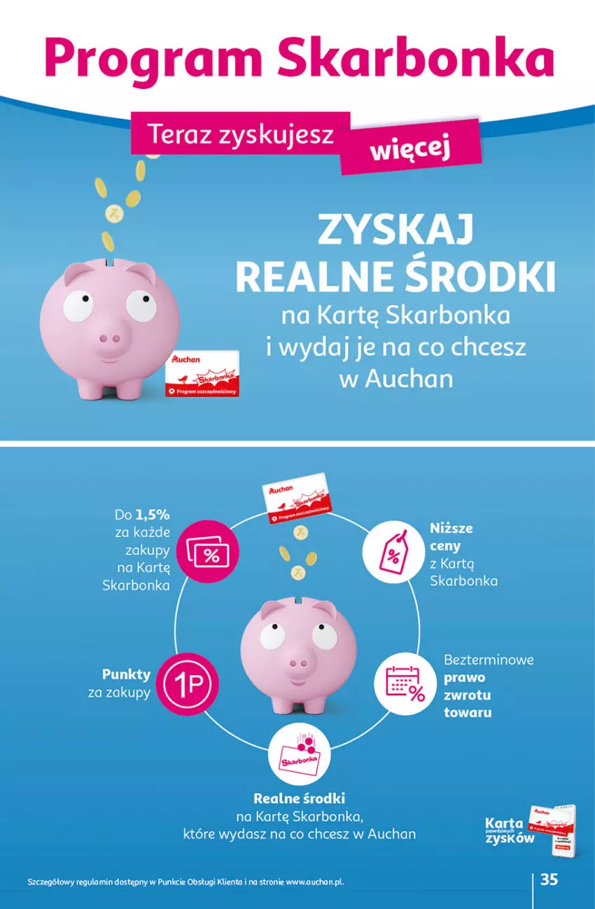 Gazetka promocyjna Auchan - Gazetka przeNISKIE CENY – PrzeWybór z MAXI PAKAMI Hipermarkety - ważna 15.09 do 21.09.2022 - strona 35 - produkty: Gra, Tera