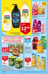 Gazetka promocyjna Auchan - Gazetka przeNISKIE CENY – PrzeWybór z MAXI PAKAMI Hipermarkety - Gazetka - ważna od 21.09 do 21.09.2022 - strona 22 - produkty: Piwa, Piwo, Sok pomarańczowy, Mydło w płynie, Sok, Gra, Palmolive, Antybakteryjne mydło, Coca-Cola, Desperados, Schauma, Szampon, Fanta, Mydło, Sprite, Napój, Fa