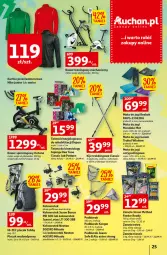 Gazetka promocyjna Auchan - Gazetka przeNISKIE CENY – PrzeWybór z MAXI PAKAMI Hipermarkety - Gazetka - ważna od 21.09 do 21.09.2022 - strona 25 - produkty: Hi-Tec, Por, Gra, Mata do jogi, Kurtka, Kije, Plecak, Rower, Nike, Waga