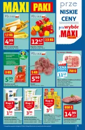 Gazetka promocyjna Auchan - Gazetka przeNISKIE CENY – PrzeWybór z MAXI PAKAMI Hipermarkety - Gazetka - ważna od 21.09 do 21.09.2022 - strona 5 - produkty: Mięso mielone, Sok, Papryka, Buraki, Kotlet, Smoothie, Rodzynki, Mięso, Schab bez kości