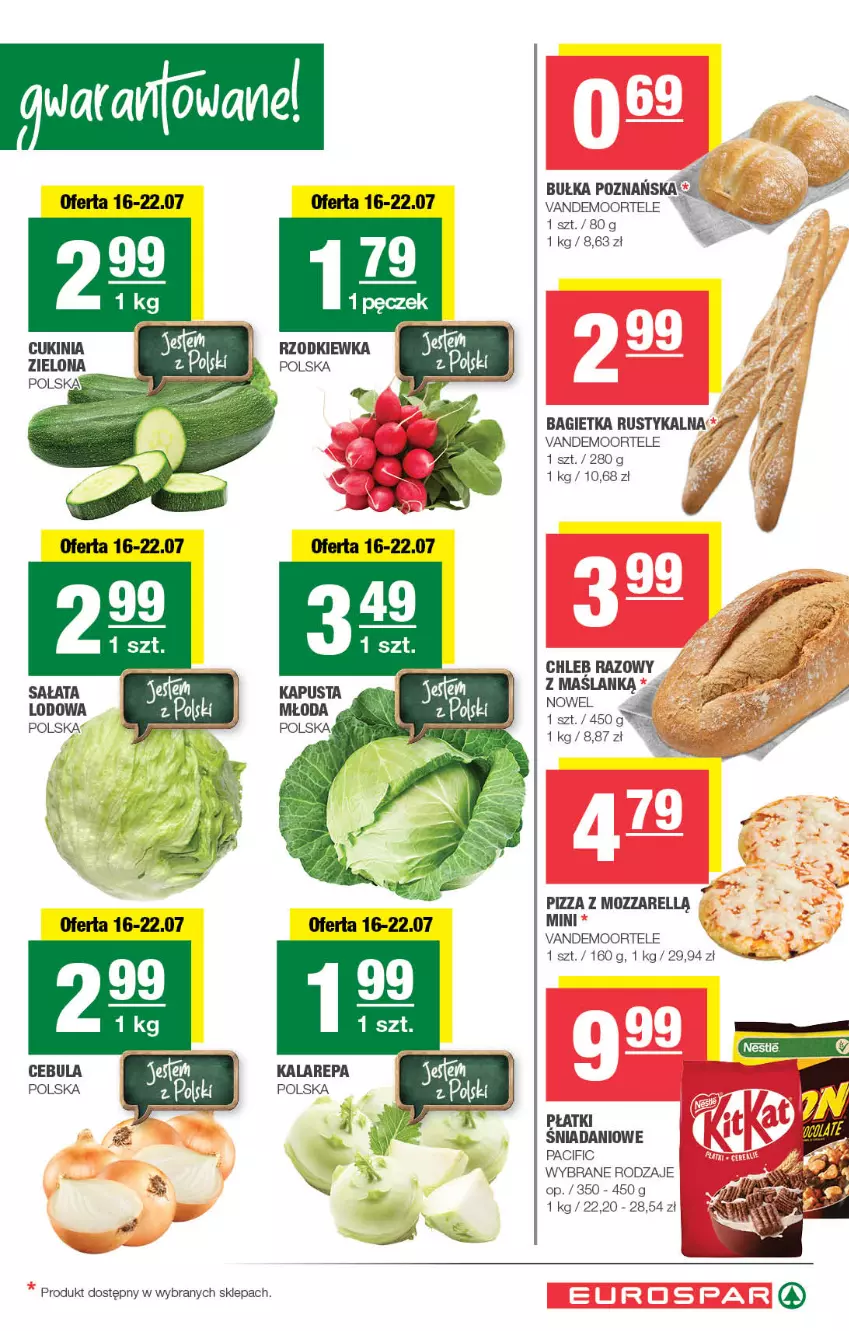 Gazetka promocyjna Spar - EuroSpar - ważna 13.07 do 23.07.2025 - strona 3 - produkty: Bagietka, Bułka, Chleb, Cif, Danio, Pizza, Rust