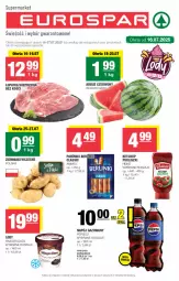 Gazetka promocyjna Spar - EuroSpar - Gazetka - ważna od 23.07 do 23.07.2025 - strona 1 - produkty: Ketchup, Parówki, Ziemniaki, Lody, Pepsi, Pudliszki, Arbuz, Heinz