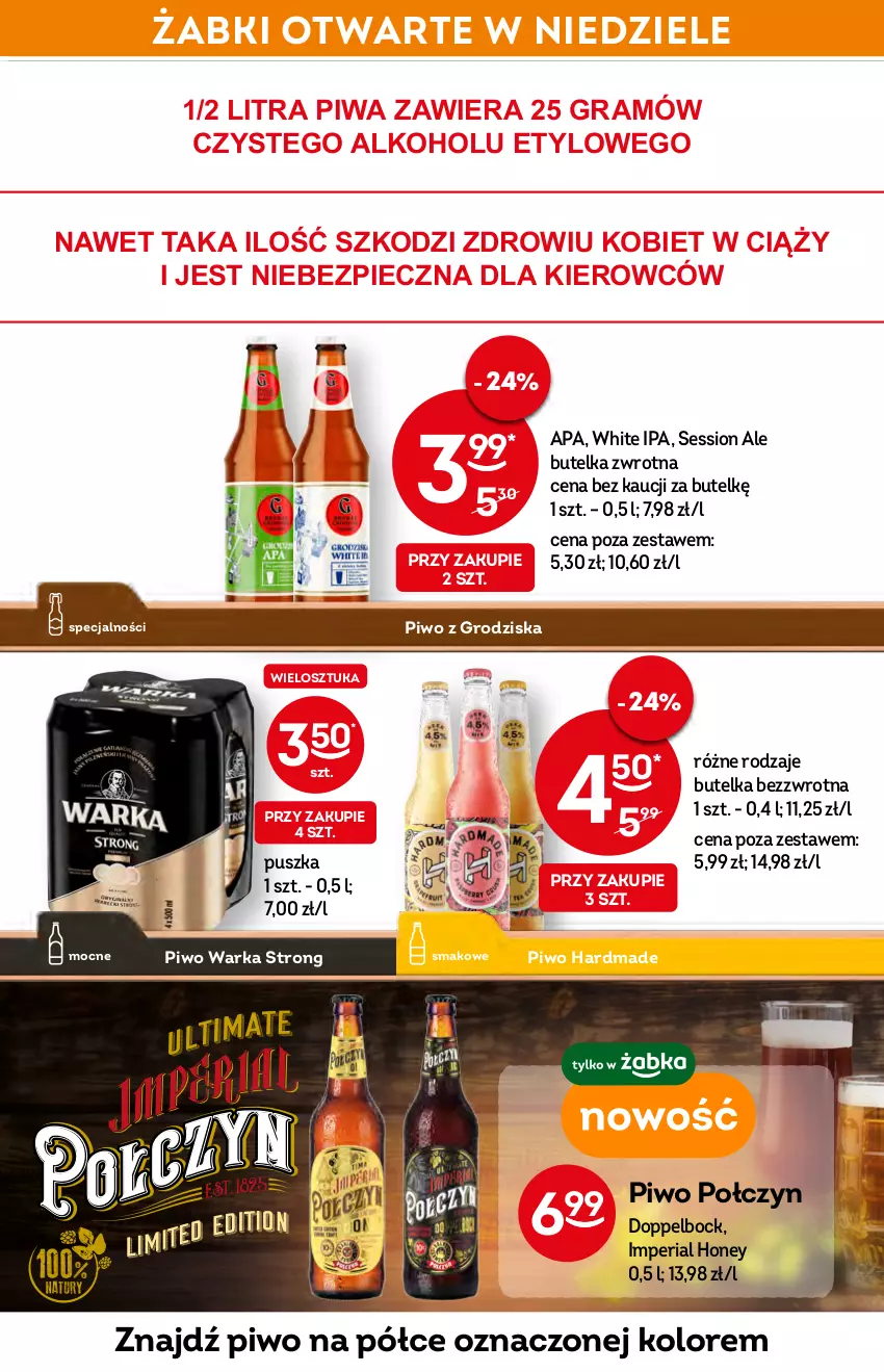 Gazetka promocyjna Żabka - ważna 09.03 do 15.03.2022 - strona 19 - produkty: Gra, Piec, Piwa, Piwo, SESSIO, Warka