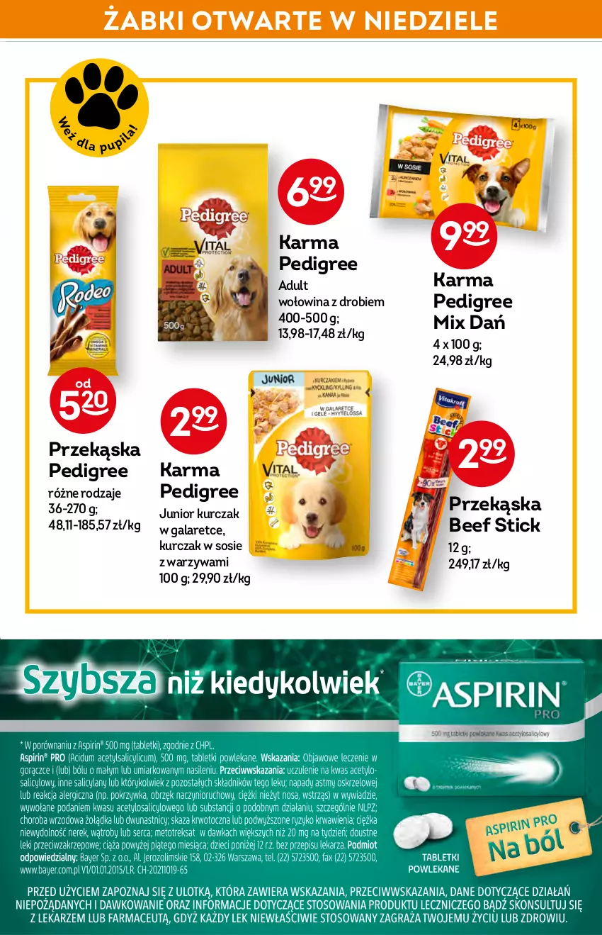 Gazetka promocyjna Żabka - ważna 09.03 do 15.03.2022 - strona 45 - produkty: Eleo, Gala, Kurczak, Pedigree, Sos, Warzywa, Wołowina