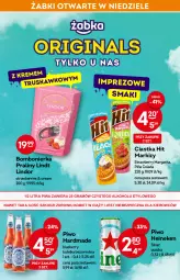 Gazetka promocyjna Żabka - Gazetka - ważna od 15.03 do 15.03.2022 - strona 8 - produkty: Piwa, Piwo, Piec, Ciastka, Gin, Gra, Praliny, Lindor, Heineken, Eleo, Piña Colada, Lindt